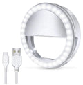 Orco Selfie Ring Light, New Version - 36 LED Universal Clip-on Phone Ring Light with 3 Level Brightness