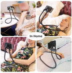 Orco Universal Smart Mobile Phone Stand Hang on Neck Cell Phone Mount Holder Flexible Lazy Bracket DIY Free Rotating for iPhone Samsung