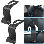 Orco 4 Pack Car Seat Headrest Hook Car Purse Hook for All Vehicle Car Handbag Clothes Coats Grocery Bags