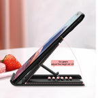 Orco 2 Pack Foldable Portable iPad Stand, Adjustable Tablet Holder for 4-13 Inch Devices - Ergonomic Desk Accessories Compatible with iPad 10.9-12.9, iPhone 15 Pro Max, Galaxy Tab, Switch