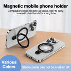 Orco Phone Ring Holder Grip for MagSafe, 360° Rotation Magnetic Cell Phone Grip Stand Two-Sided Magnetic Compatible with iPhone 17 16 15 14 13 12 Pro Max fits MagSafe Accessories