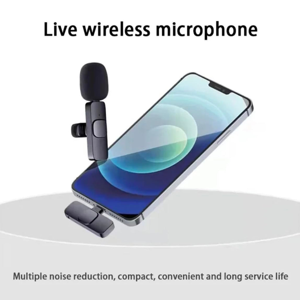 Orco Wireless Lavalier Microphone for iPhone/Android Phone/Computer, USB C Lapel Microphone for Video Recording, Vlogging, TikTok, YouTube, Noise Reduction, Plug-Play Clip on Mic