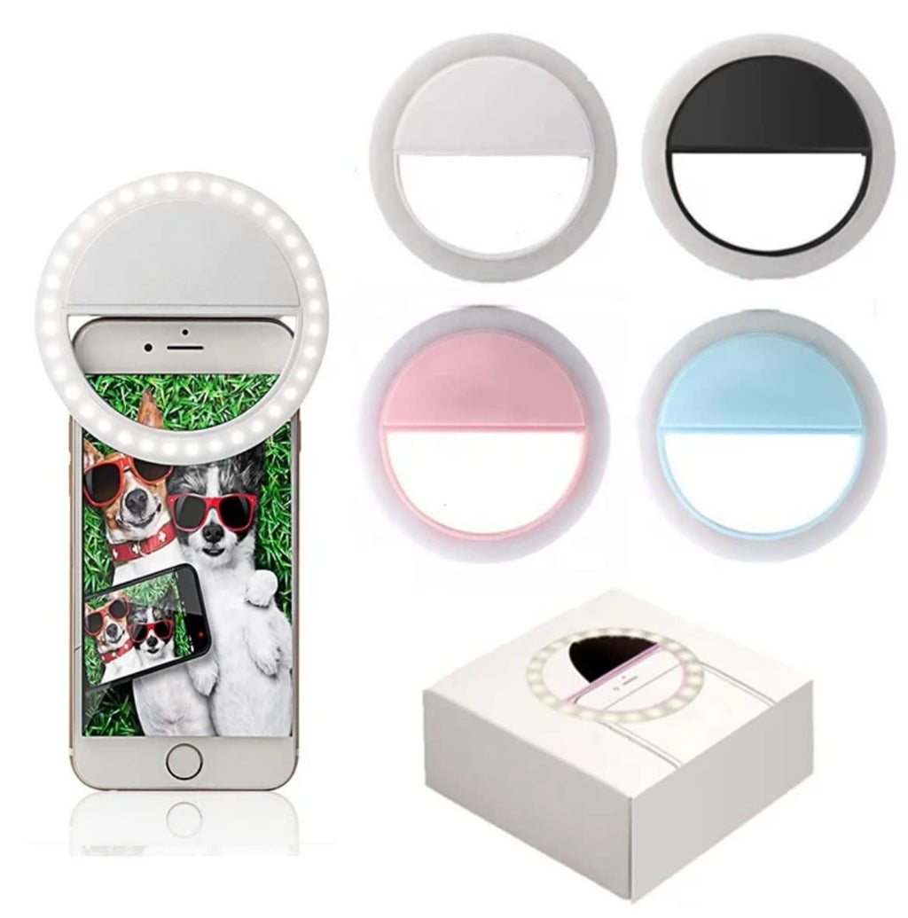 Orco Selfie Ring Light, New Version - 36 LED Universal Clip-on Phone Ring Light with 3 Level Brightness