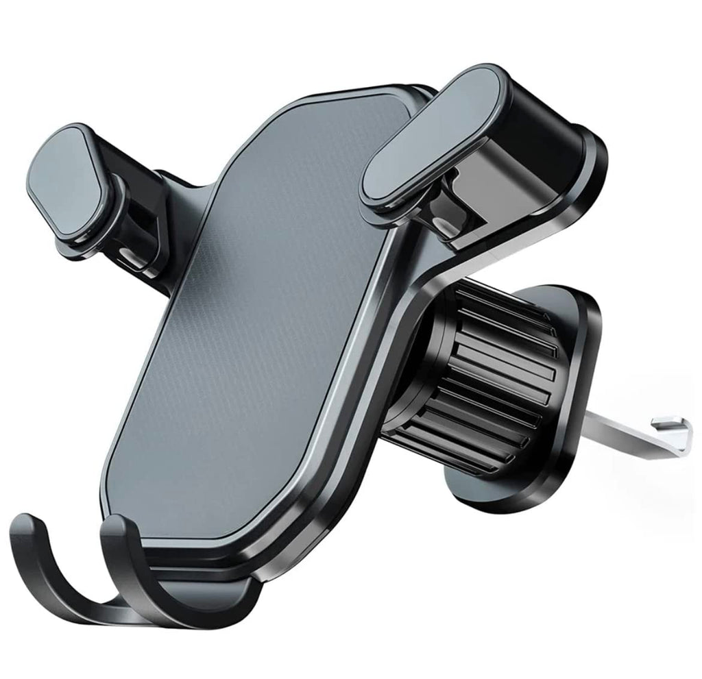 Orco Gravity Car Phone Holder - Upgraded Hook Clip Air Vent Mount with One-Button Quick Release & 360° Rotation - Stable Hands-Free Cradle for iPhone 16/15/14 Pro Max, Samsung S24/S23, 4.0-6.7" Phones