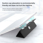 Orco Multifunctional Foldable Magnetic Ultra-thin PU Leather Mobile Phone Holder Stand Bracket for Laptop/Table/Smartphone