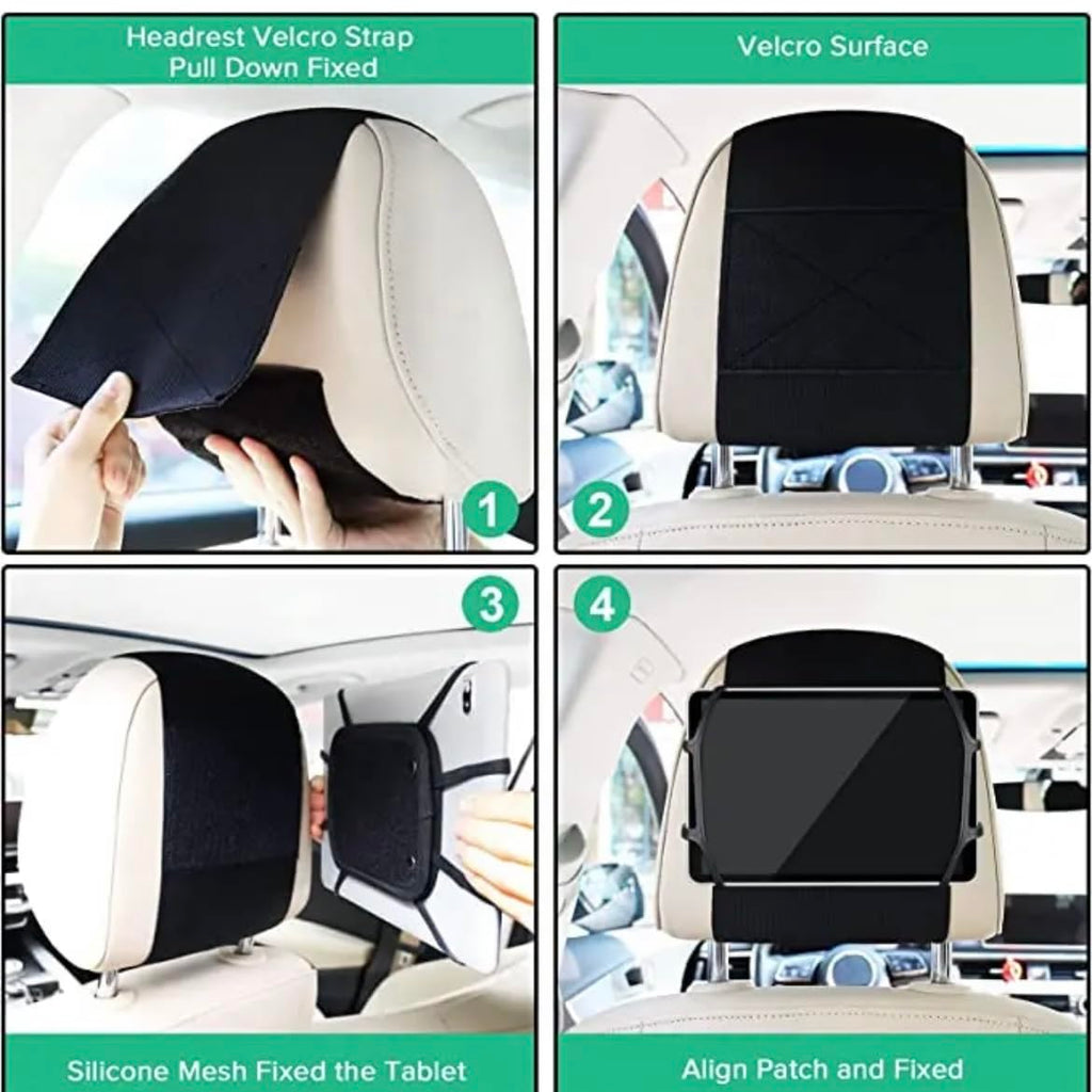 Orco Tablet Holder for Car iPad Holder for Back Seat for Kids Tablet Holder for Kids Kindle iPad Holder Headrest Tablet Mount iPad Accessories Fit 7~11" Devices