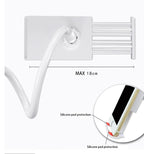 Orco Cell Phone Holder for Bed Desk Flexible Holder Gooseneck 360 Long Arm Clamp Bracket Mount Stand for iPhone 12 Mini, 12 Pro Max, 11 Pro, Xs XR X 8 7 6 Plus, Samsung S10 S9 S8, 4.7"-7.2"
