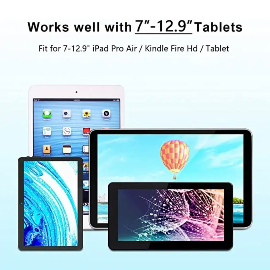 Orco Tablet Holder for Car iPad Holder for Back Seat for Kids Tablet Holder for Kids Kindle iPad Holder Headrest Tablet Mount iPad Accessories Fit 7~11" Devices