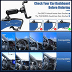 Orco Dashboard Phone Holder for Car Clip On Car Phone Mount 360 Degree Rotation Adjustable Automobile Cradle Suitable for Smartphone 4 to 7 inch