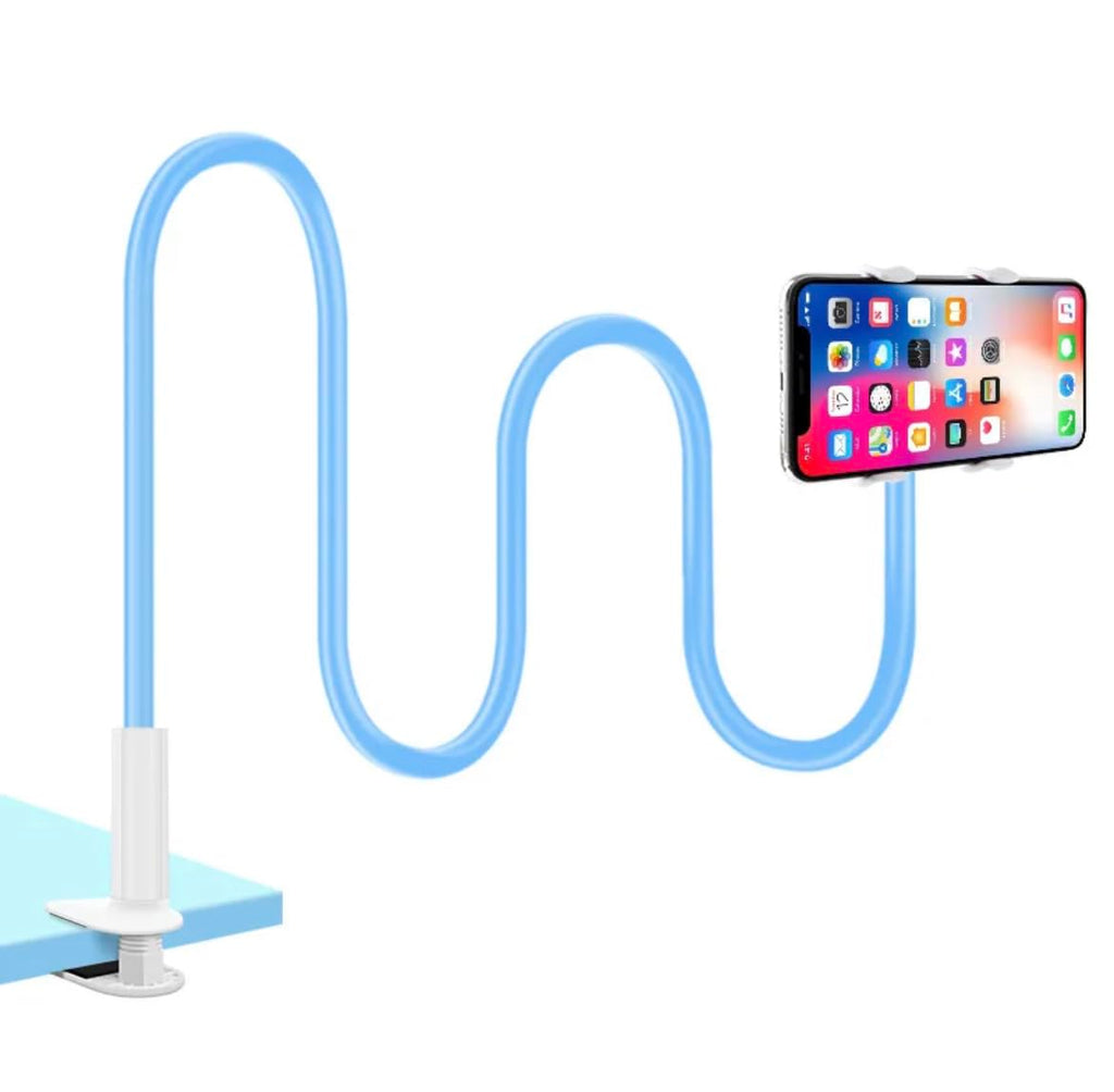 Orco Cell Phone Holder for Bed Desk Flexible Holder Gooseneck 360 Long Arm Clamp Bracket Mount Stand for iPhone 12 Mini, 12 Pro Max, 11 Pro, Xs XR X 8 7 6 Plus, Samsung S10 S9 S8, 4.7"-7.2"