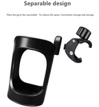 Orco Bike Bottle Holder, Black Bicycle Cup Holder 360 Degrees Rotation Cycling Water Bottle Cages; fit Bicycles, Mountain Bikes, Prams and Wheelchair