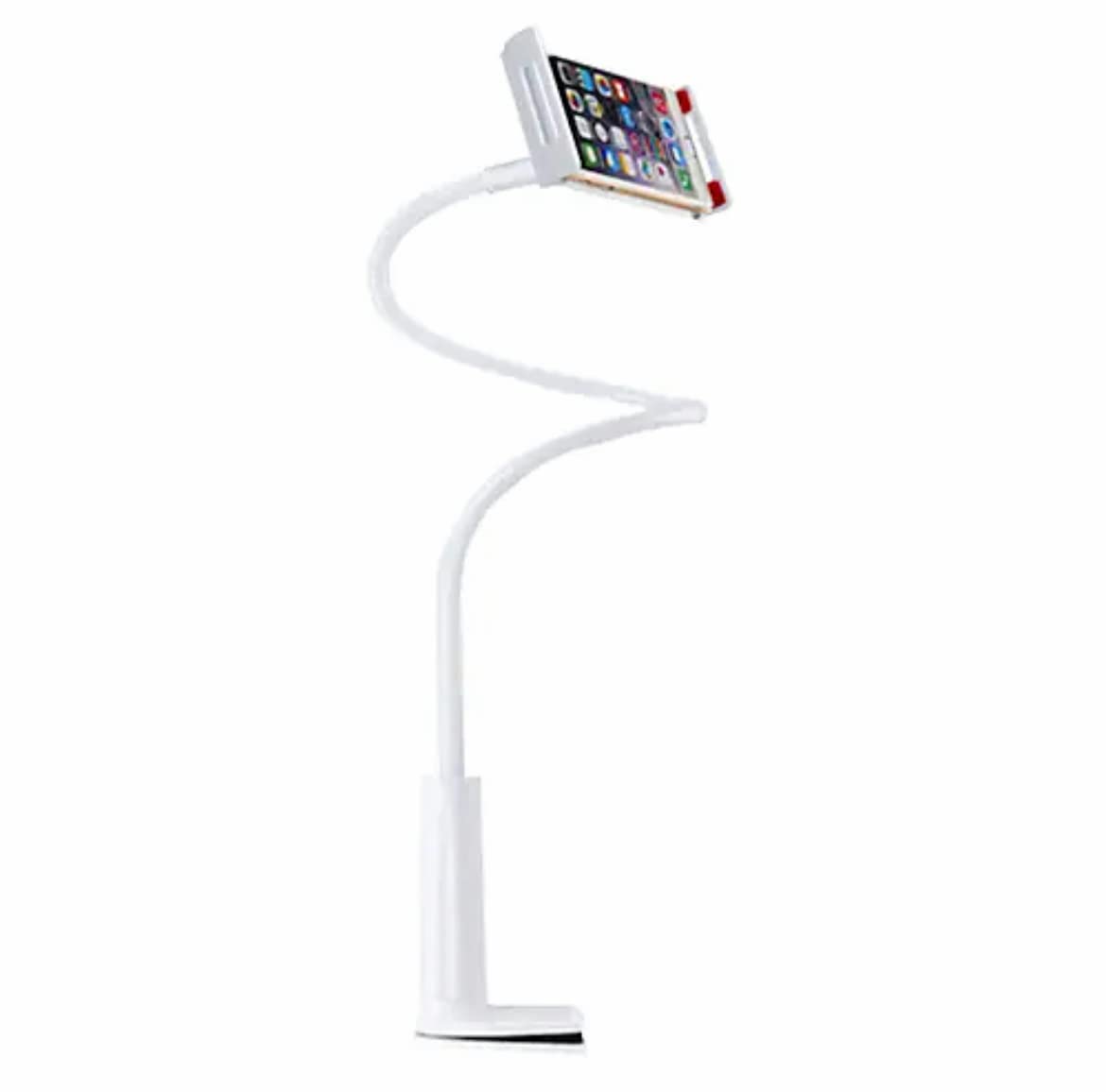 Orco Cell Phone Holder for Bed Desk Flexible Holder Gooseneck 360 Long Arm Clamp Bracket Mount Stand for iPhone 12 Mini, 12 Pro Max, 11 Pro, Xs XR X 8 7 6 Plus, Samsung S10 S9 S8, 4.7"-7.2"
