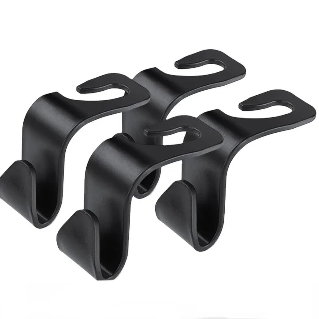 Orco 4 Pack Car Seat Headrest Hook Car Purse Hook for All Vehicle Car Handbag Clothes Coats Grocery Bags