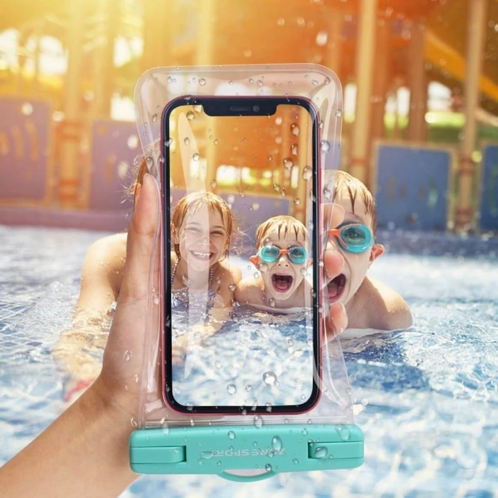 Orco 2 Pack Waterproof Phone Pouch IPX8 Universal Waterproof Phone Case Bag for Swimming, Adjustable Lanyard Underwater Phone Dry Bag for iPhone 15 14 13 12,Galaxy and Other Phones up to 7.2"