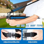 ORCO Chest Mount Harness and Backpack Shoulder Strap Mount with 360° Rotating Phone Clip for Action Cameras and Smartphones (4-7 inches), Adjustable POV Filming Accessories for Hiking and Cycling
