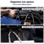 Orco 4 Pack Car Seat Headrest Hook Car Purse Hook for All Vehicle Car Handbag Clothes Coats Grocery Bags