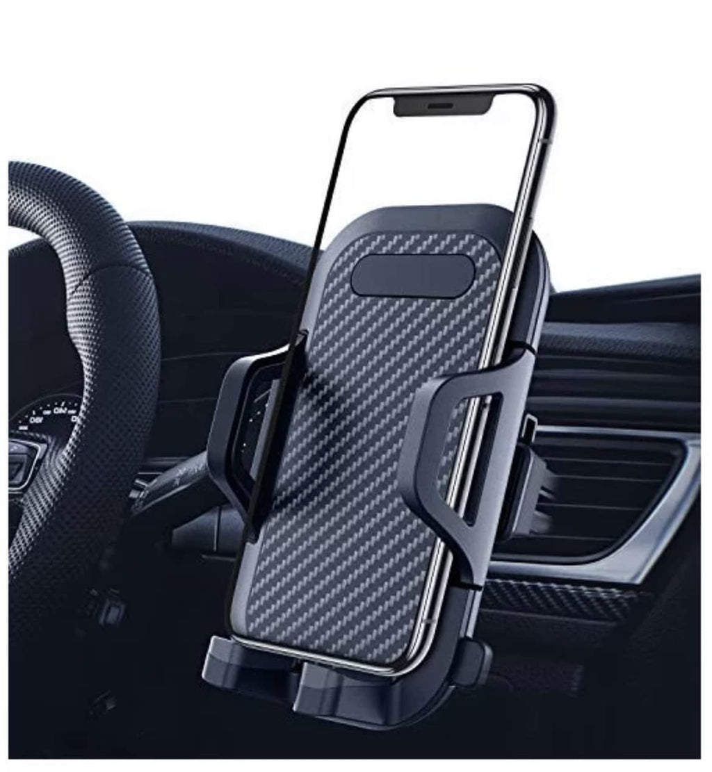 Orco Car Phone Holder,[Master Anti-Vibration] Phone Mount for Car,[Strong Suction] Universal Dashboard Windscreen Handsfree Stand, Compatible with iPhone 12 11 SE Samsung Galaxy S21 A12,Black