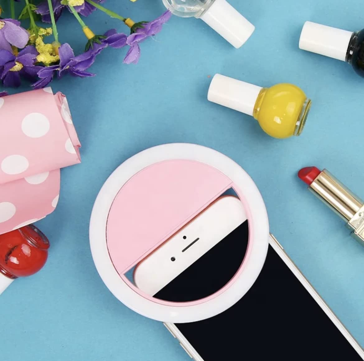 Orco Selfie Ring Light, New Version - 36 LED Universal Clip-on Phone Ring Light with 3 Level Brightness