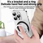 Orco Phone Ring Holder Grip for MagSafe, 360° Rotation Magnetic Cell Phone Grip Stand Two-Sided Magnetic Compatible with iPhone 17 16 15 14 13 12 Pro Max fits MagSafe Accessories