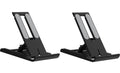 Orco 2 Pack Foldable Portable iPad Stand, Adjustable Tablet Holder for 4-13 Inch Devices - Ergonomic Desk Accessories Compatible with iPad 10.9-12.9, iPhone 15 Pro Max, Galaxy Tab, Switch