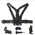 ORCO Chest Mount Harness and Backpack Shoulder Strap Mount with 360° Rotating Phone Clip for Action Cameras and Smartphones (4-7 inches), Adjustable POV Filming Accessories for Hiking and Cycling