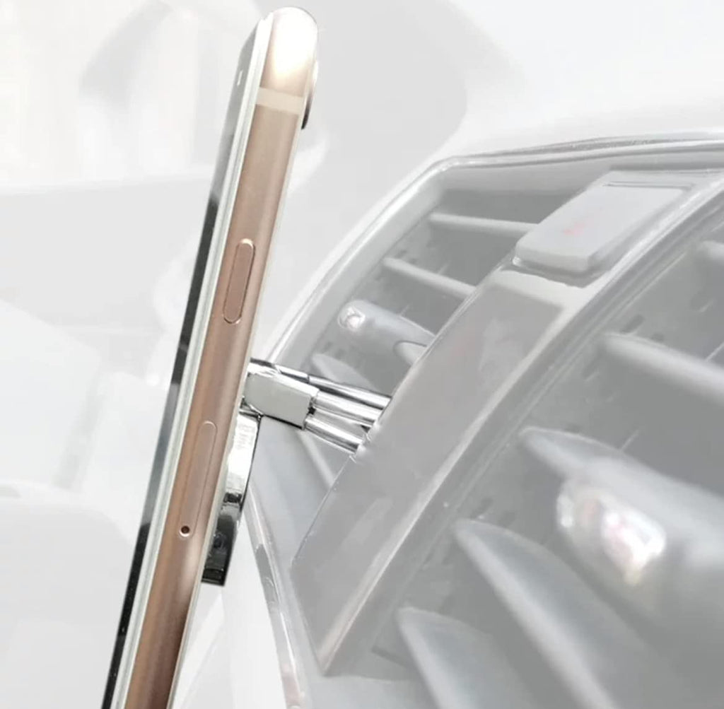 Orco 3 in 1 Universal Phone Ring Kickstand and Grip Holder - Anti-Slip Car Vent Mount for Smartphones and Tablets