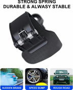 Orco Dashboard Phone Holder for Car Clip On Car Phone Mount 360 Degree Rotation Adjustable Automobile Cradle Suitable for Smartphone 4 to 7 inch