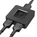 Orco 4K@60Hz HDMI Switch Bi-Directional, Aluminum HDMI Splitter 2 in 1 Out or 1 in 2 Out, Support 4K 3D 1080P, Switcher for PS5, PS4, Xbox, Roku, Apple TV, HDTV, Monitor