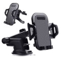 Orco Car Phone Holder,[Master Anti-Vibration] Phone Mount for Car,[Strong Suction] Universal Dashboard Windscreen Handsfree Stand, Compatible with iPhone 12 11 SE Samsung Galaxy S21 A12,Black
