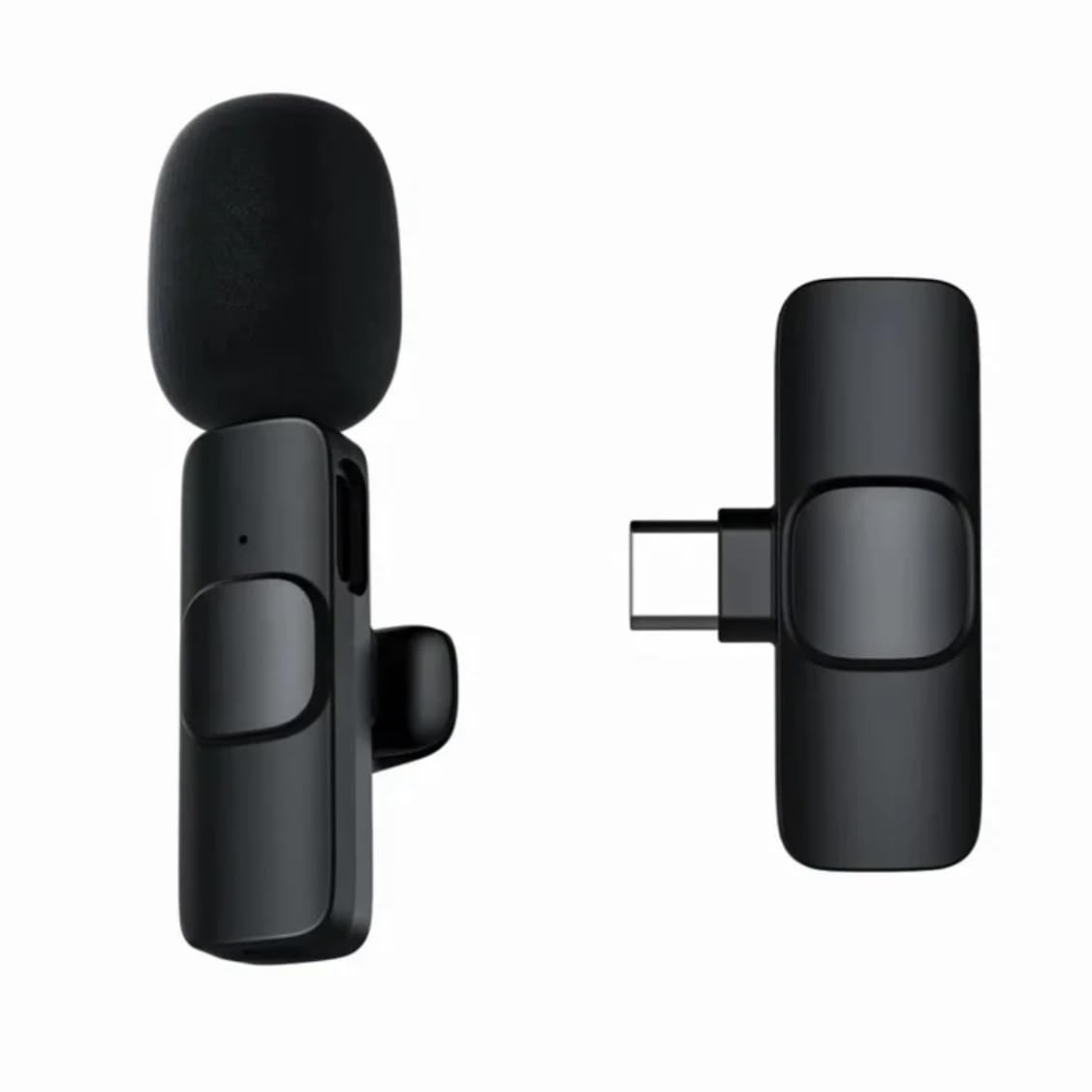 Orco Wireless Lavalier Microphone for iPhone/Android Phone/Computer, USB C Lapel Microphone for Video Recording, Vlogging, TikTok, YouTube, Noise Reduction, Plug-Play Clip on Mic