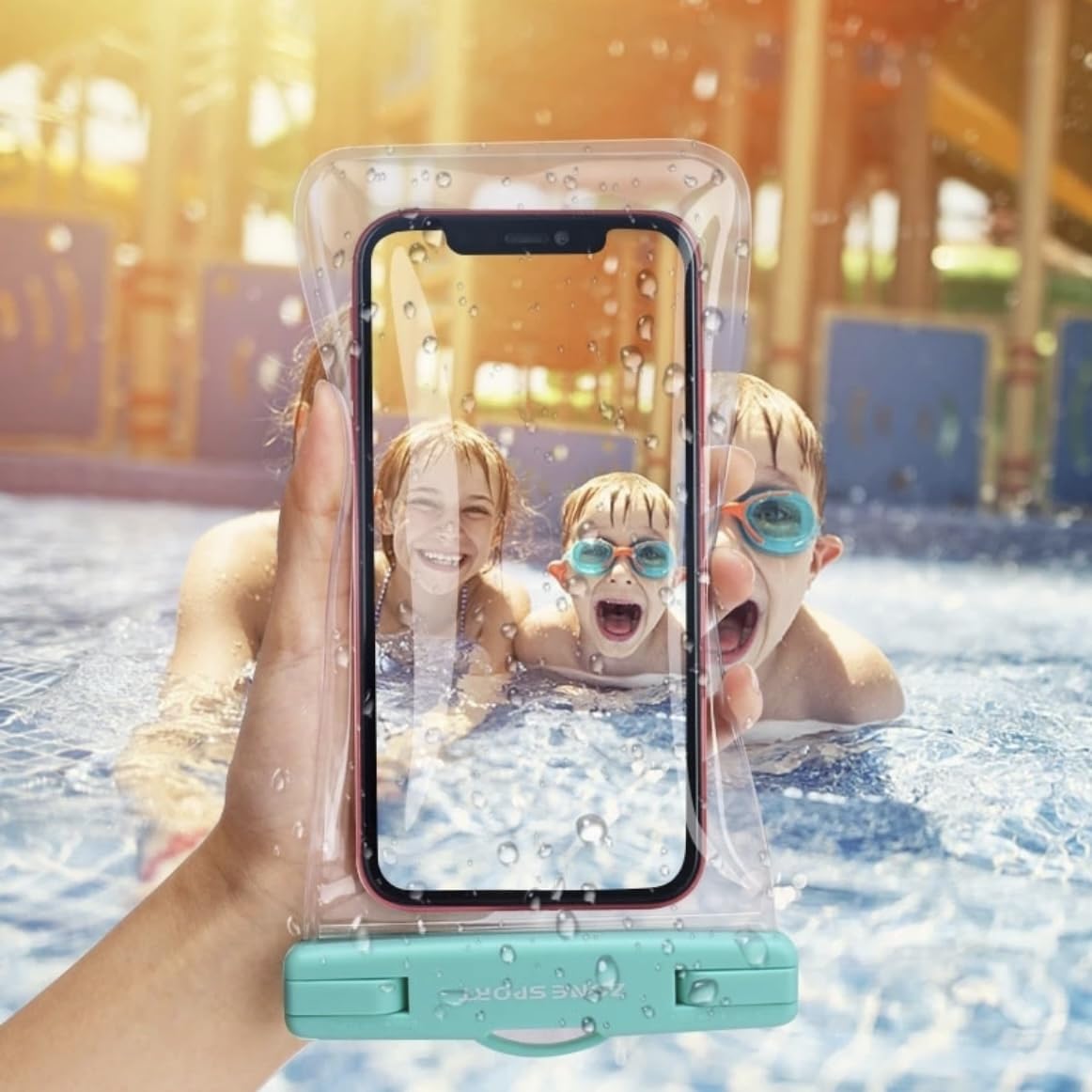Orco 2 Pack Waterproof Phone Pouch IPX8 Universal Waterproof Phone Case Bag for Swimming, Adjustable Lanyard Underwater Phone Dry Bag for iPhone 15 14 13 12,Galaxy and Other Phones up to 7.2"