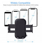 Orco Car Phone Holder,[Master Anti-Vibration] Phone Mount for Car,[Strong Suction] Universal Dashboard Windscreen Handsfree Stand, Compatible with iPhone 12 11 SE Samsung Galaxy S21 A12,Black