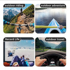 ORCO Chest Mount Harness and Backpack Shoulder Strap Mount with 360° Rotating Phone Clip for Action Cameras and Smartphones (4-7 inches), Adjustable POV Filming Accessories for Hiking and Cycling