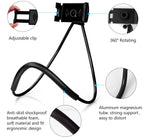 Orco Universal Smart Mobile Phone Stand Hang on Neck Cell Phone Mount Holder Flexible Lazy Bracket DIY Free Rotating for iPhone Samsung