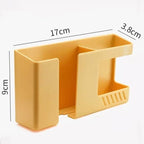 Orco 2 Pcs Wall Mount Mobile Phone Charger Holder, 3M Adhesive Remote Wall Stand for Charger, Phone Holders for Kitchen Shower Bed Wall…