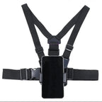 ORCO Chest Mount Harness and Backpack Shoulder Strap Mount with 360° Rotating Phone Clip for Action Cameras and Smartphones (4-7 inches), Adjustable POV Filming Accessories for Hiking and Cycling