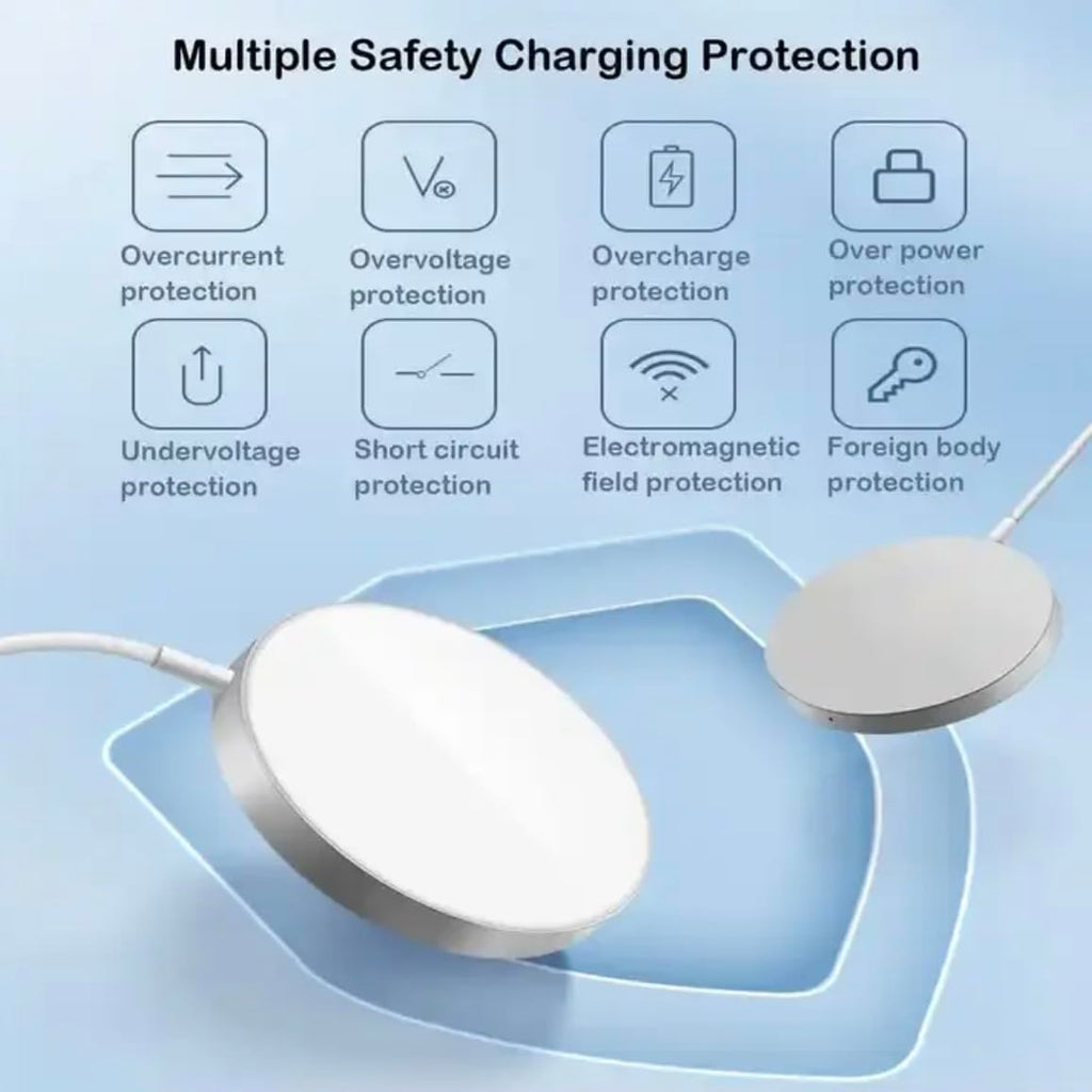 Orco Wireless Charger for iPhone Samsung, Qi-Certified Magnetic Charger15W Max for iPhone 13/13 Pro/12/11/SE 2020/AirPods/Galaxy S20