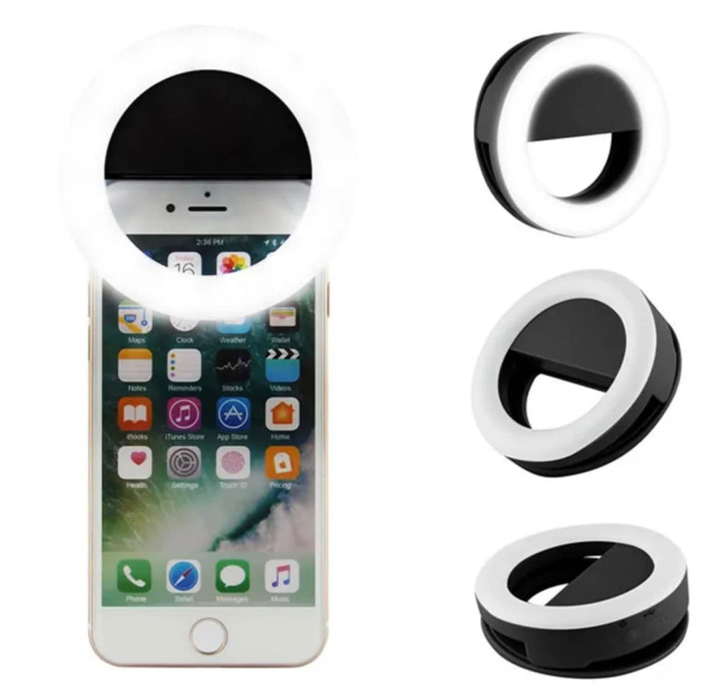 Orco Selfie Ring Light, New Version - 36 LED Universal Clip-on Phone Ring Light with 3 Level Brightness