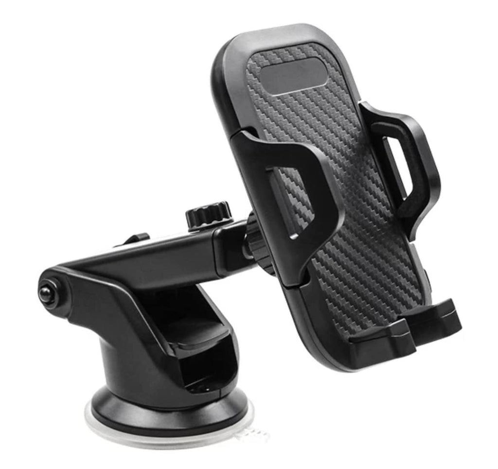 Orco Car Phone Holder,[Master Anti-Vibration] Phone Mount for Car,[Strong Suction] Universal Dashboard Windscreen Handsfree Stand, Compatible with iPhone 12 11 SE Samsung Galaxy S21 A12,Black