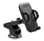 Orco Car Phone Holder,[Master Anti-Vibration] Phone Mount for Car,[Strong Suction] Universal Dashboard Windscreen Handsfree Stand, Compatible with iPhone 12 11 SE Samsung Galaxy S21 A12,Black