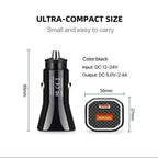 Car Charger, USB C Car Charger 20W PD3.0 5A Fast Charge Cigarette Lighter USB Charger, Metal USB Car Charger Adapter for iPhone 15 14 13 12 Pro Max Samsung etc
